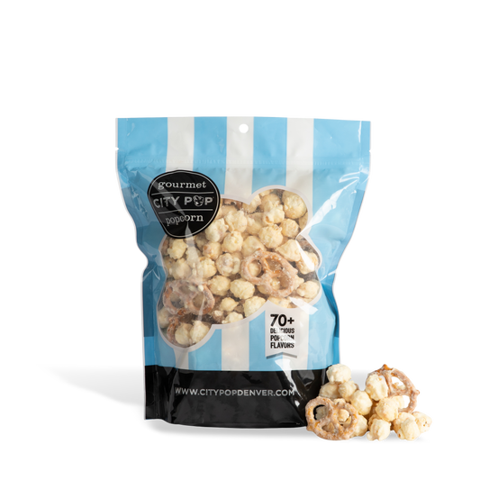 White Chocolate Pretzel Popcorn